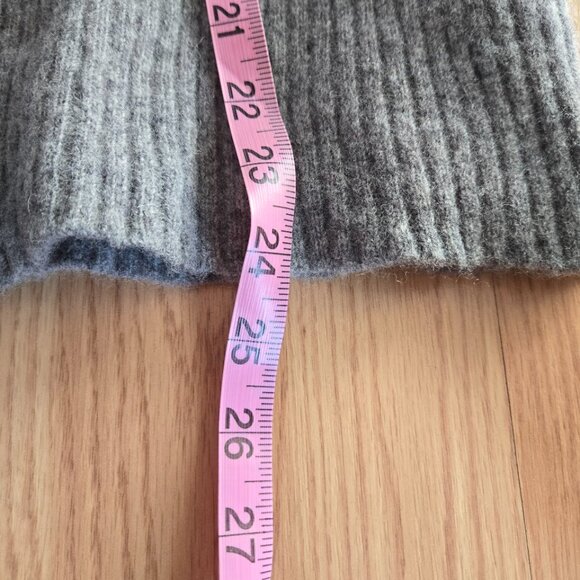 Eddie Bauer Fair Isle Lambswool Cardigan Sweater Gray Blue XXL (Fits M) Nordic P - Picture 6 of 8